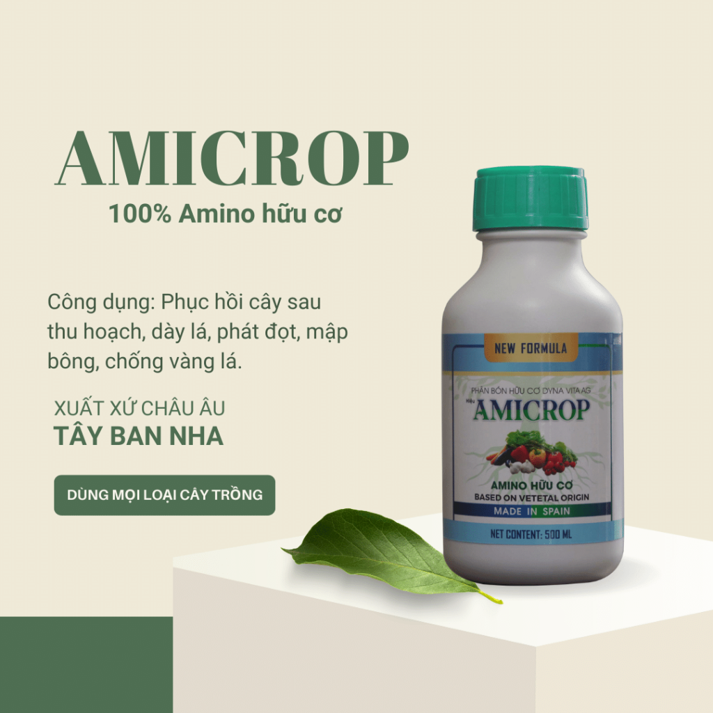 Thành phần dinh dưỡng của phân bón lá amino acid